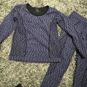 Leggings and long sleeve set